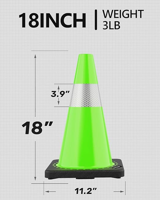 BATTIFE Traffic Cones 18 Inch - Image 7