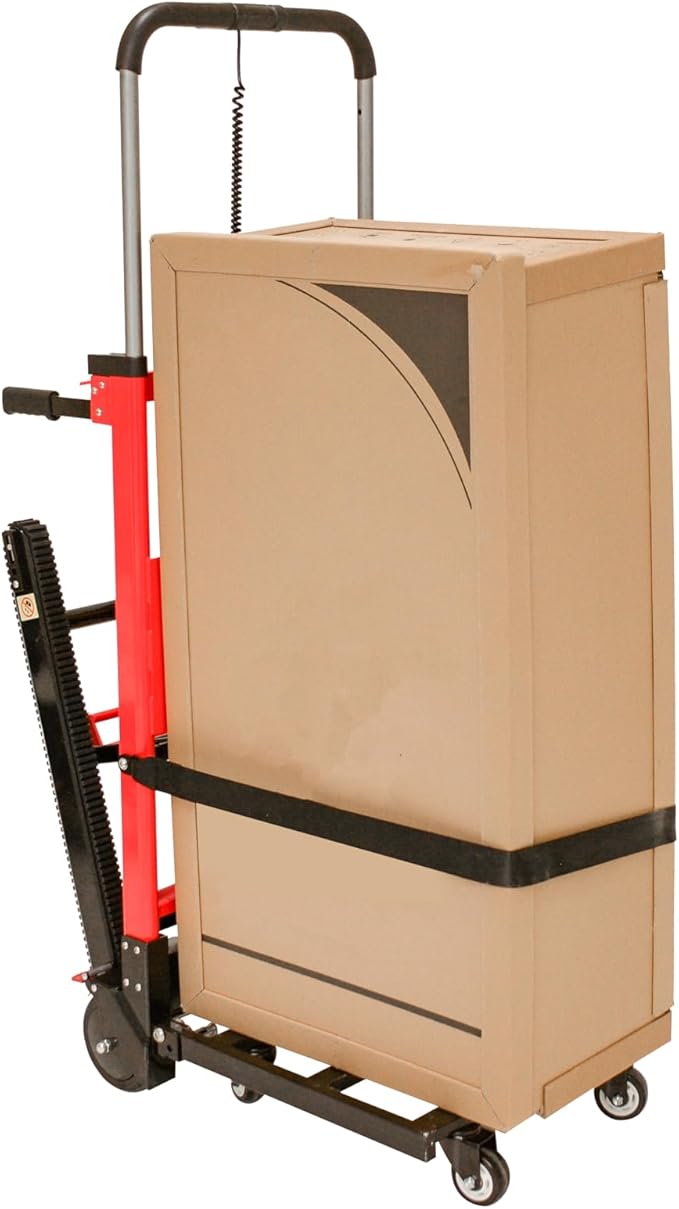 LINE2design Electric Hand Truck Dolly - 441 lb Capacity 160W Motor - Folding - Image 3