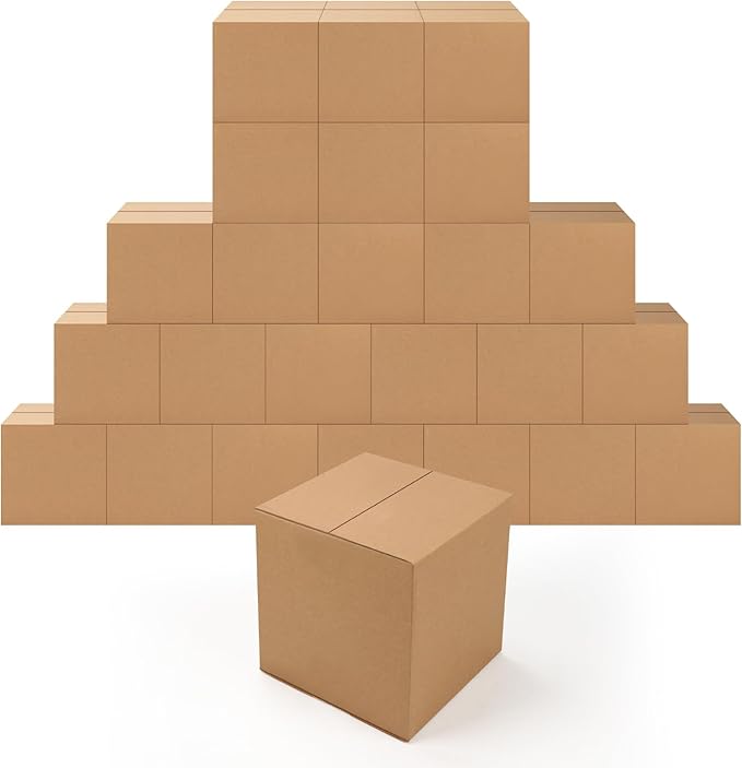 EdenseeLake 7x7x7 inches Shipping Boxes Small Cardboard Boxes by Edenseelake