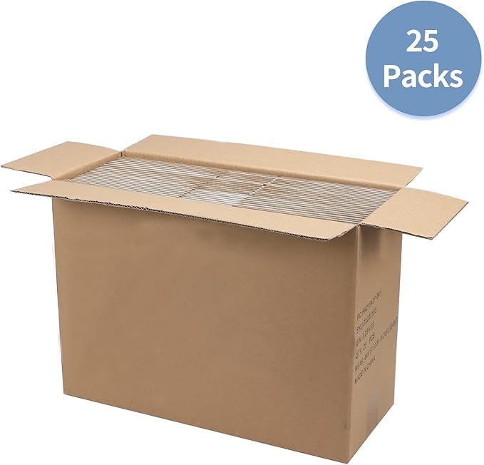 Hoikwo 10x7x5 Inches Small White Shipping Boxes Set of 25, Sturdy Cardboard - Image 5