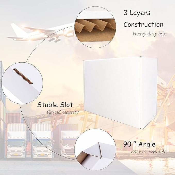 8x6x3 inch Shipping Boxes Set of 25 - Image 6