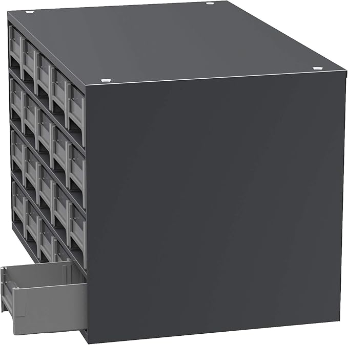 Akro-Mils Steel Garage Storage Cabinet, Small Parts Organizer Metal Cabinet - Image 4