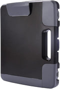 Plastic Storage Clipboard with Handle – Heavy Duty Clipboard, Portable by Tradetop