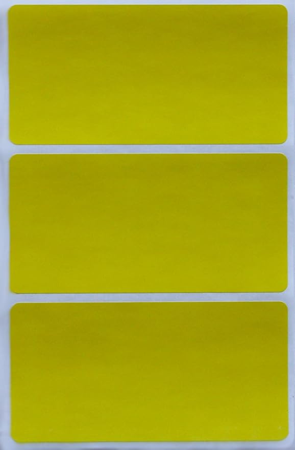Royal Green Rectangular Stickers Color-Coding Labels by RoyalGreen