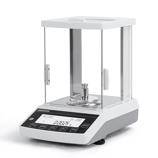 Analytical Balance 0.0001g*120g Laboratory Scale 0.1mg Accuracy High Precision by LACHOI