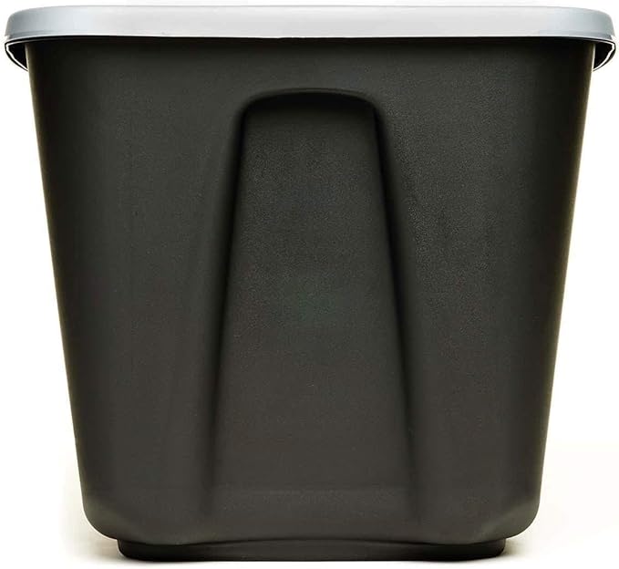 HOMZ Durable Molded Bin, Plastic Storage Container - Image 8
