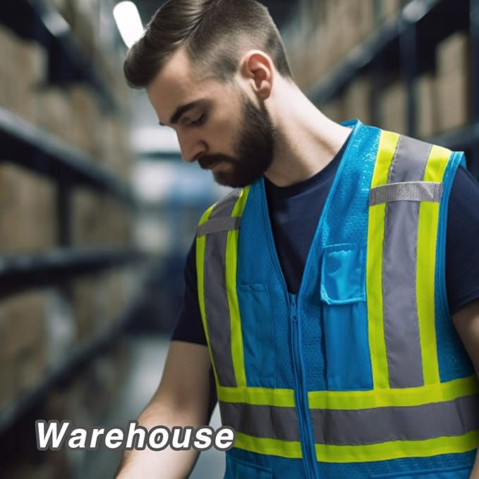 KAYGO Safety Vest with Pockets - Image 2