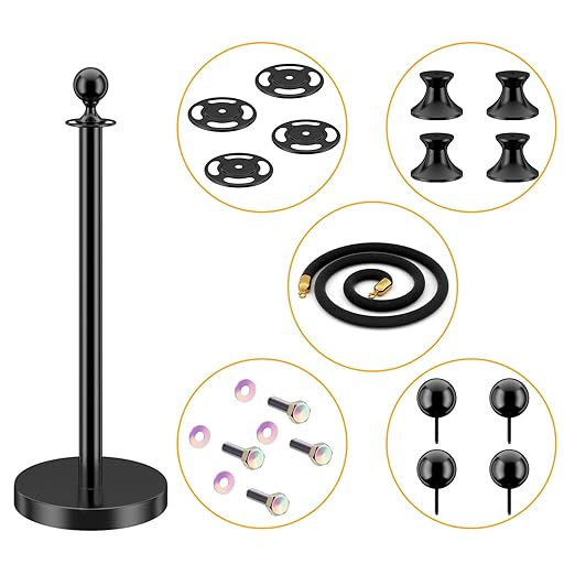 LOVMOR Crowd Control Stanchion, Set - Image 7