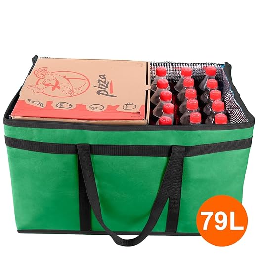 Bodaon Insulated Food Delivery Bag, XXXL Pizza Delivery Bags - Image 3
