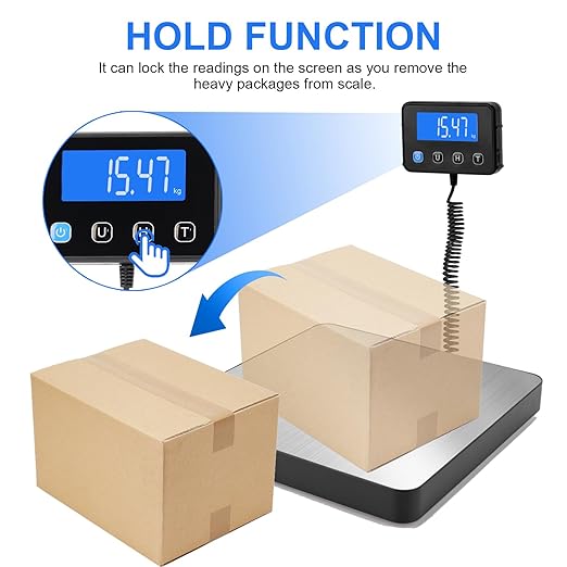 Digital Shipping Scale, 5g High Accuracy 440 lb Postal Scale - Image 5