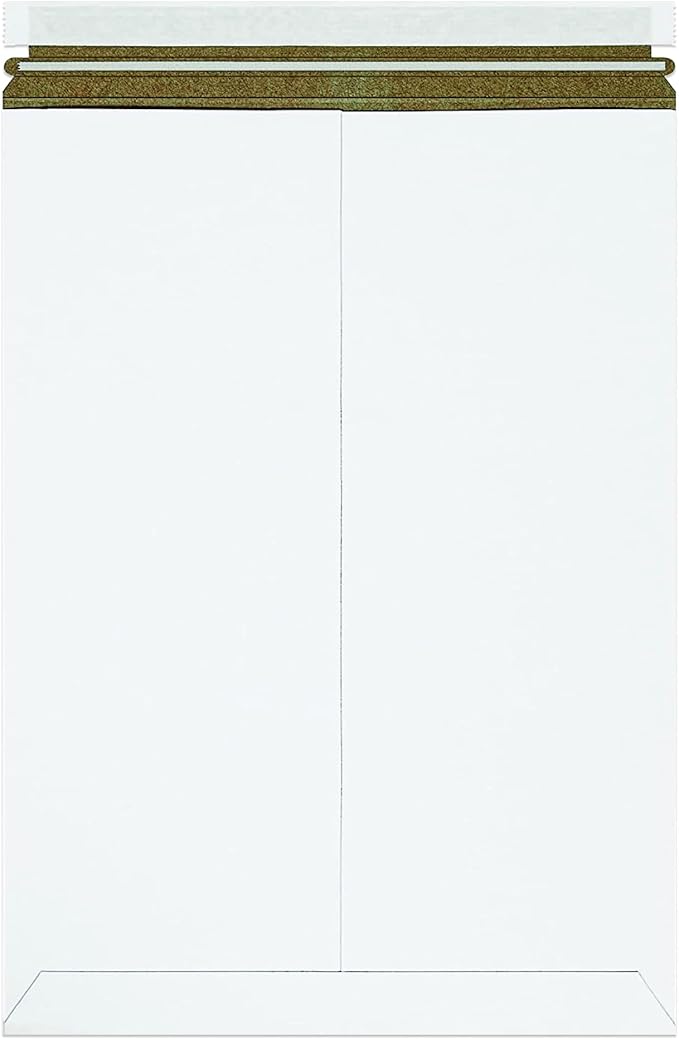 BOX USA StayFlat Envelope 13"L x 18"W 100-Pack by BOXUSA