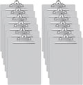 Mimorou 12 Pcs Metal Clipboard Heavy Duty Aluminum Clipboards 12 x 9 Inch Metal by Mimorou