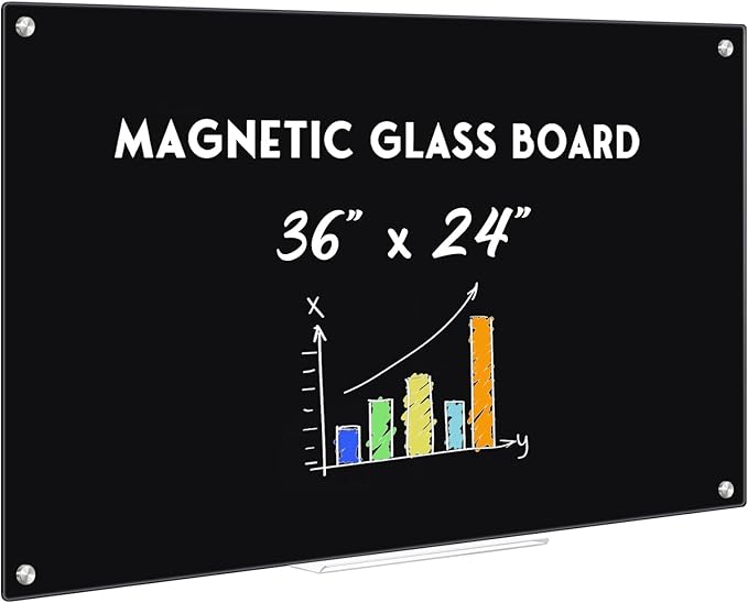 Black Dry Erase Board by QUEENLINK