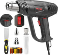 Heat Gun, TGK® 1800W Heavy Duty Hot Air Gun Kit 122℉~1202℉ Dual Temperature by Unknown