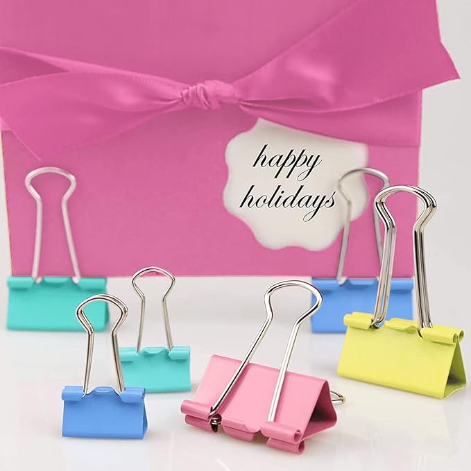 Binder Clips, Medium Small Binder Clips - Image 7