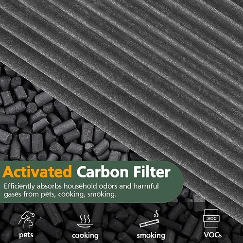 2 Pack 360° Combi 2 in 1 HEPA + Carbon Filter for Dyson TP04 HP04 TP07 TP06 HP06 TP4A TP7A PH02 PH01 PH03 PH04 PH3A HP09 TP09 HP07 HP10 TP10 HP4A HP7A DP04 Air Purifi-er, HEPA Carbon Filter #965432-01 - Image 5