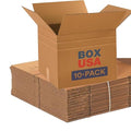 BOX USA Moving Boxes Medium 18"L x 15"W x 15"H 10-Pack by BOXUSA