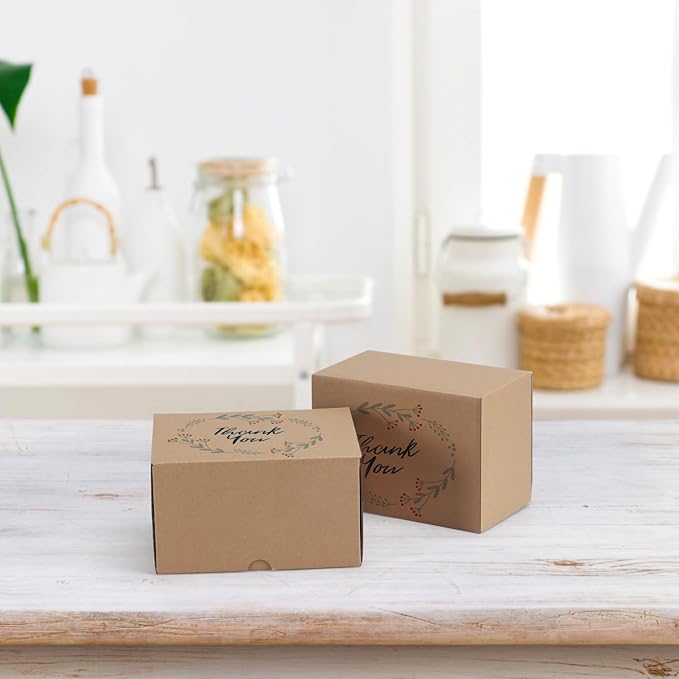 HORLIMER 7x5x4 inches Shipping Boxes Set of 50 - Image 4
