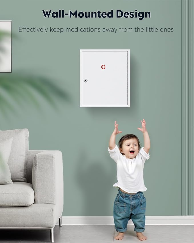 Uniclife Wall Mount Medicine Cabinet - Image 4