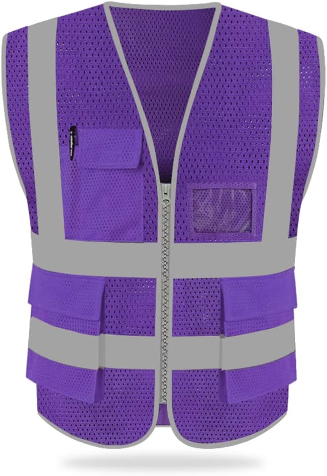 HYCOPROT High Visibility Mesh Safety Reflective Vest by HYCOPROT