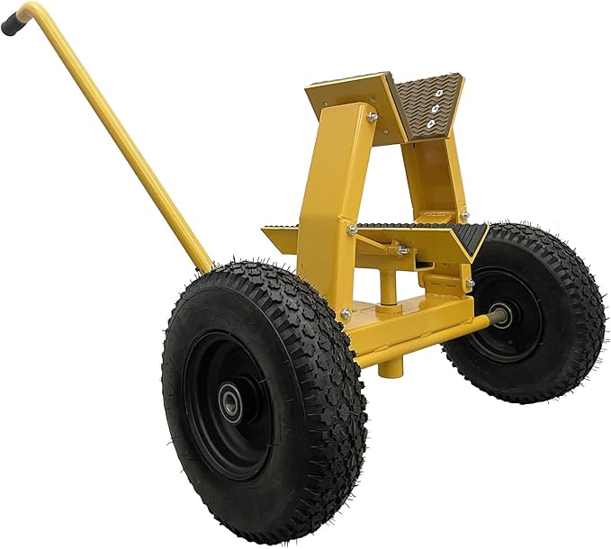 880LB Marble Slab Handling Truck, Heavy-Duty Stone Plate Mover - Image 9