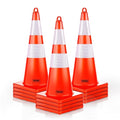 12 Pack HiGiant 28 inch Traffic Safety Cones by HiGiant