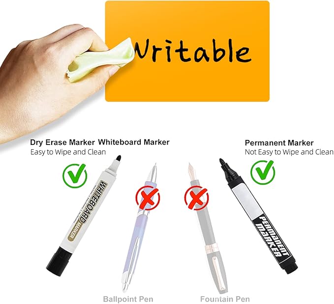 Rectangle Labels Sticker 3×5 Inch Vinyl Floor Stickers Color Coding Name Tags - Image 3