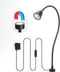 Led Magnetic Work Light 400mm Flexible Gooseneck lamp 700 Lumens 120 Volt by SSHUNCANDA