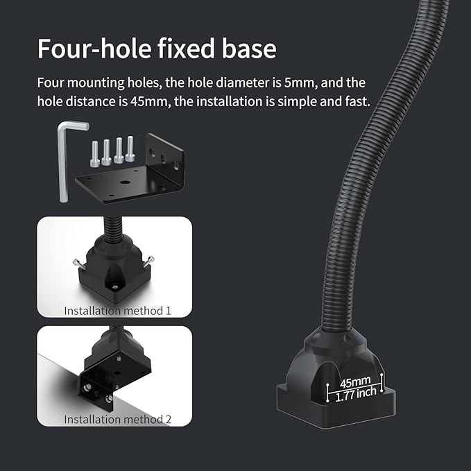 Flexible Work Light, Led Machine Light, Led Flexible Gooseneck Light 900 Lumens - Image 9