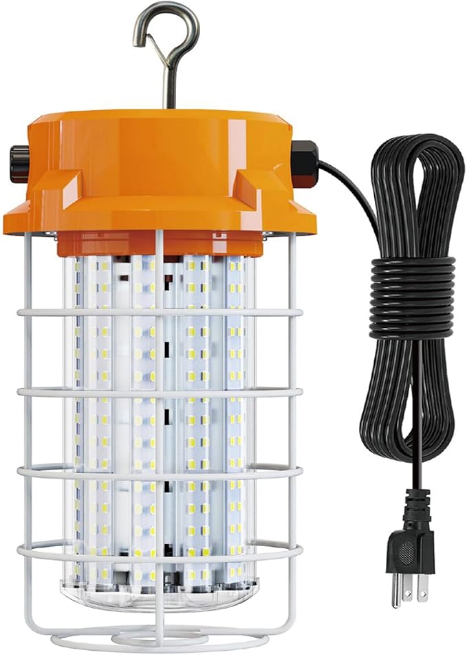 LED Temporary Work Light 100W 15000Lm 5000K Daylight White High Bay led by LightupEveryCorner