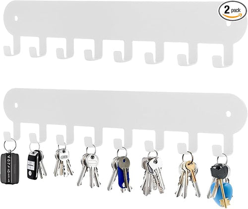 2 Pack Key Holder Wall Mount, Wall Mount Key Holder, Keys Holder On Wall by Suzurana