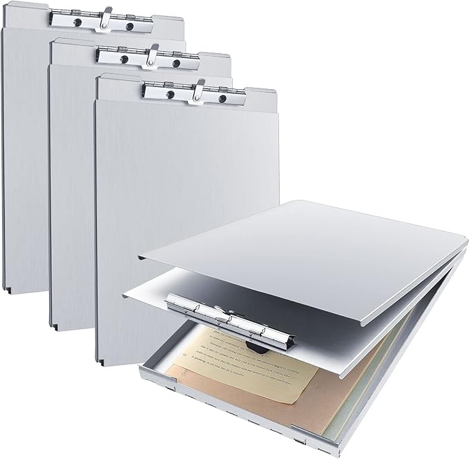 Henoyso Metal Storage Clipboard Bulk Heavy Duty Aluminum Clip Board by Henoyso