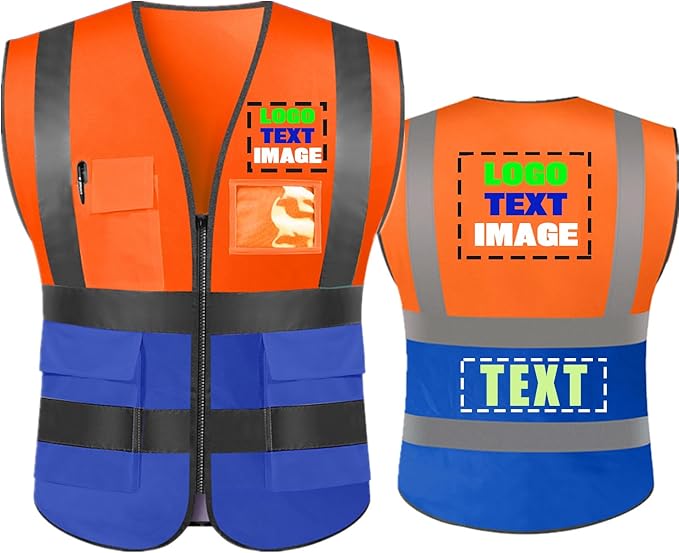 High Visibility Safety Reflective Vest by DOBYYUNZHEN