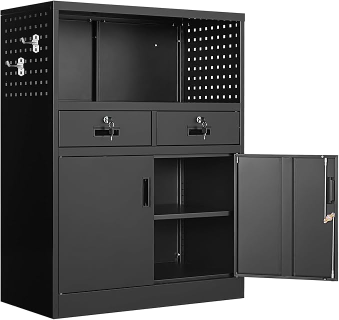 Yizosh Metal Storage Cabinet by Yizosh