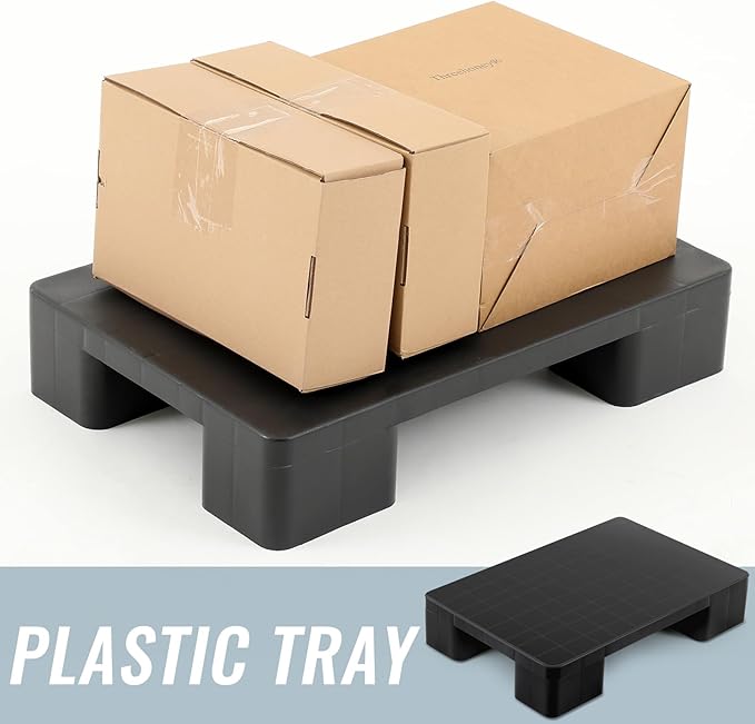 1 Pcs Plastic Pallet for Basement Storage Easy Stack Lightweight Floor Pallet - Image 4