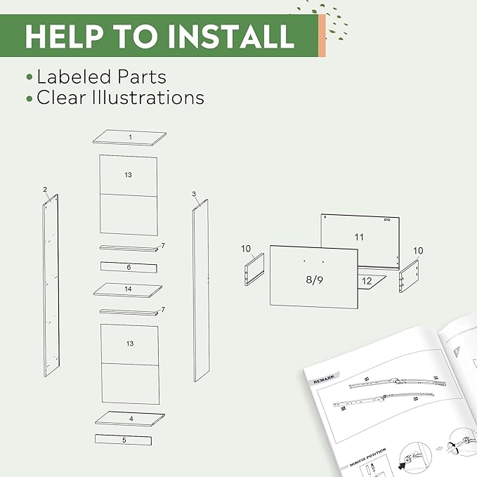 DEVAISE 4 Drawer File Cabinet - Image 4