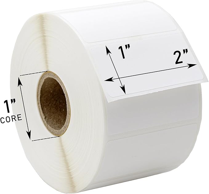 HOUSELABELS 2" x 1" Barcode Labels in Polypropylene Compatible - Image 5
