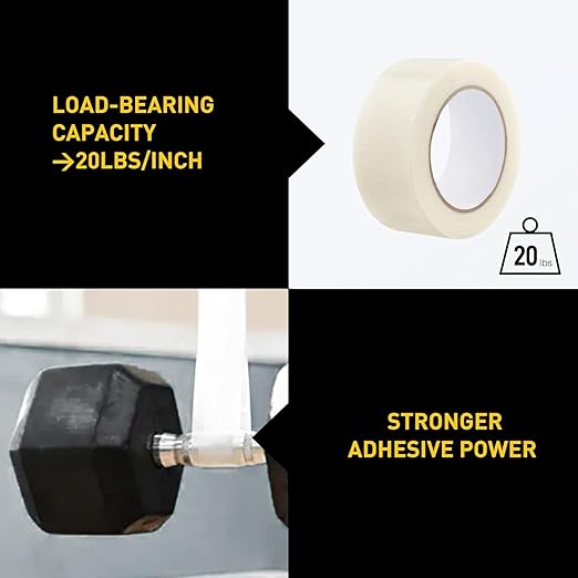 Lichamp 10 Rolls Clear Duct Tapes Heavy Duty, Waterproof No Residue Clear Duct - Image 5