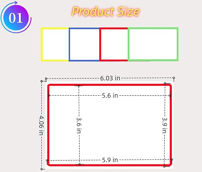 6" x 4" Large Moving Labels for Boxes, Packing Supplies for Moving Color Coded - Image 2