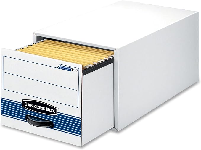 Bankers Box STOR/DRAWER STEEL PLUS Extra Space-Saving Filing Cabinet, Stacks up - Image 6