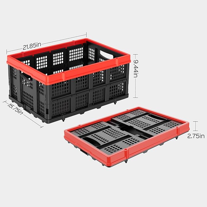 49L Collapsible Crate, Milk Crate - Image 2