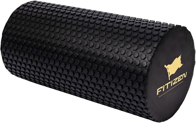 Fitizen Foam Roller – Muscle Massage Rehab Stiff Back Pain Physical Therapy by FITNATION