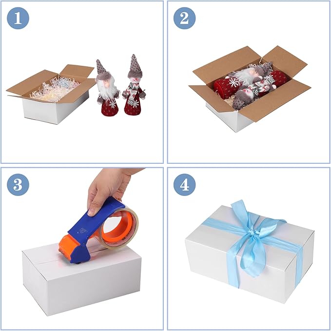 Hoikwo 8x5x3 Shipping Boxes Set of 25 - Image 5