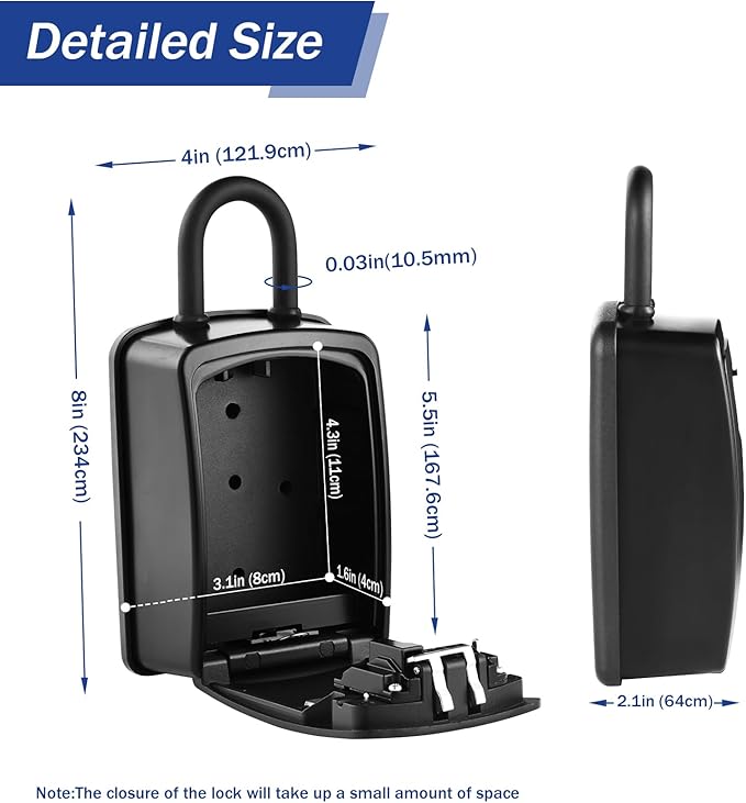 Iron Lock® Key Lock Box Portable - Image 6