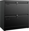 SUXXAN Metal 2 Drawer Lateral File Cabinet by SUXXANFurniture