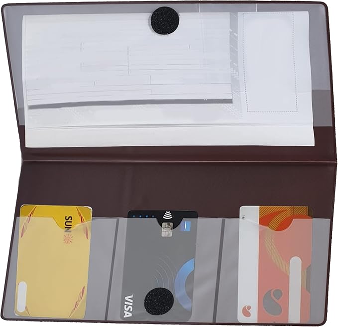 Andalus Auto Registration & Insurance Card Holder Pack of 2, Waterproof - Image 3
