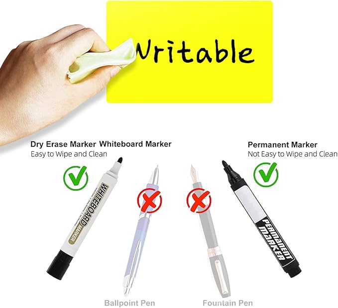 Rectangle Labels Sticker 3×5 Inch Vinyl Floor Stickers Color Coding Name Tags - Image 3