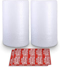 Bubble Cushioning Wrap Rolls, 3/16" x 12" x 72' ft Total Perforated Every 12" by PacificMailer