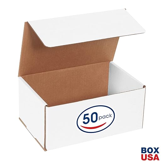 BOX USA Shipping Boxes Small 9"L x 6"W x 4"H, Moving and Storage - Image 2