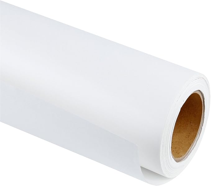 RUSPEPA White Kraft Paper Roll by RUSPEPA